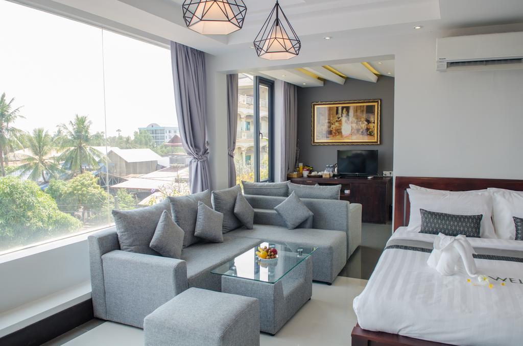 Hotel Five.S Kampot Esterno foto